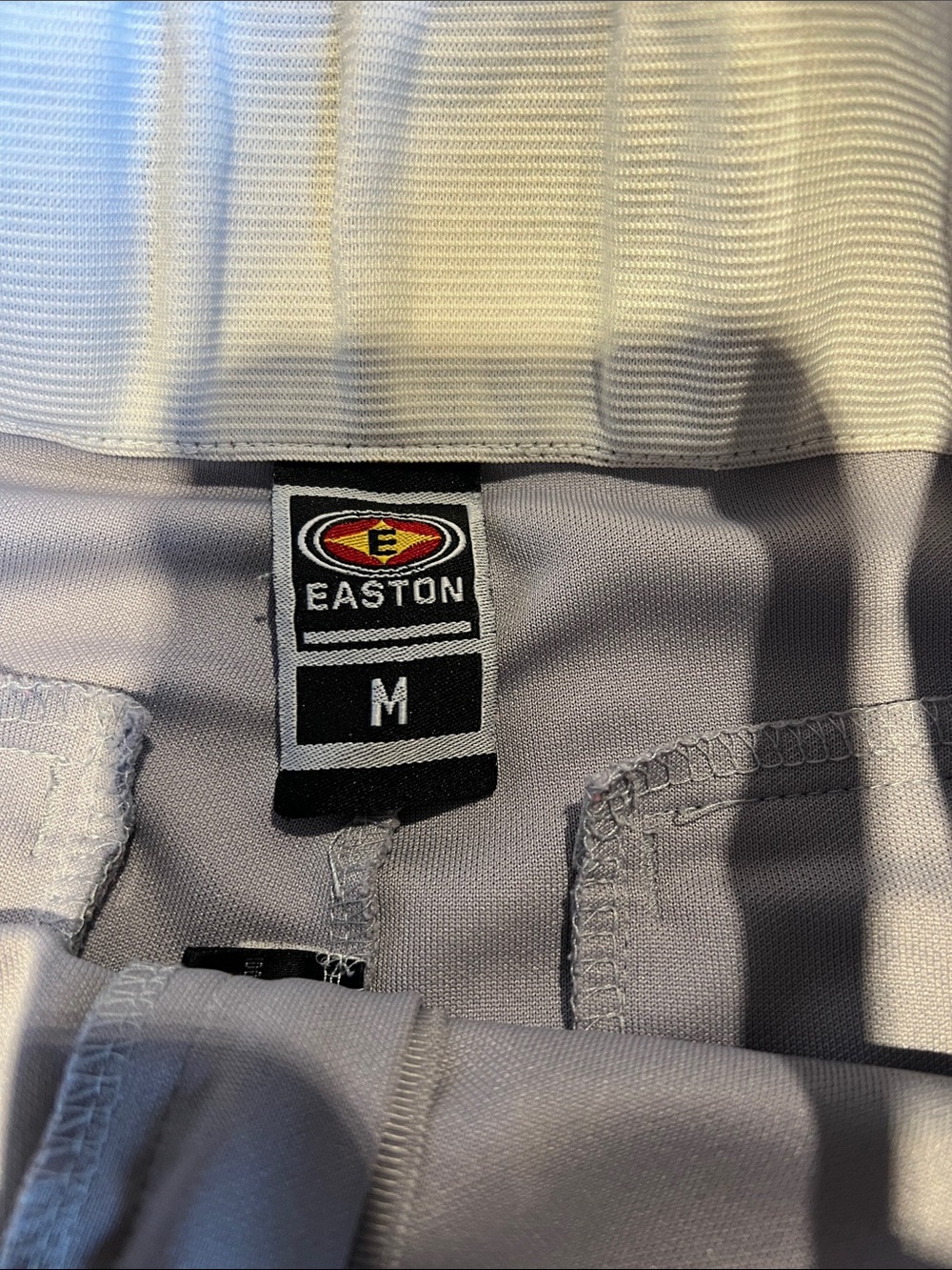 Easton Men's Light Gray Baseball Pants - Picture 5 of 5
